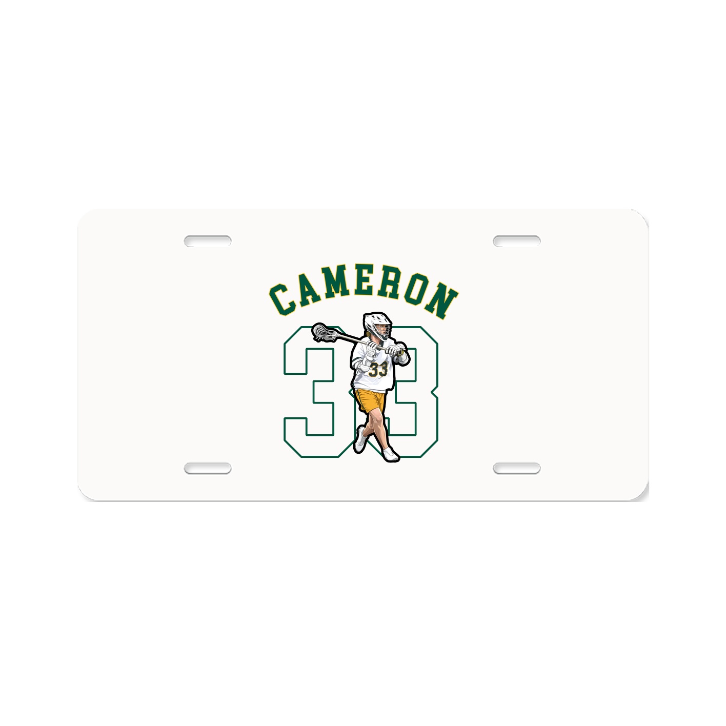 License Plate — Shirsey Arch in Classic
