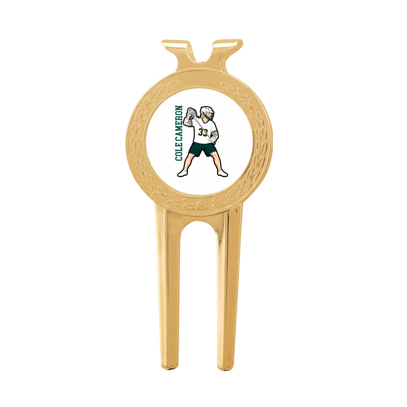 Divot Tool with Ball Marker — Name Vertical in Classic