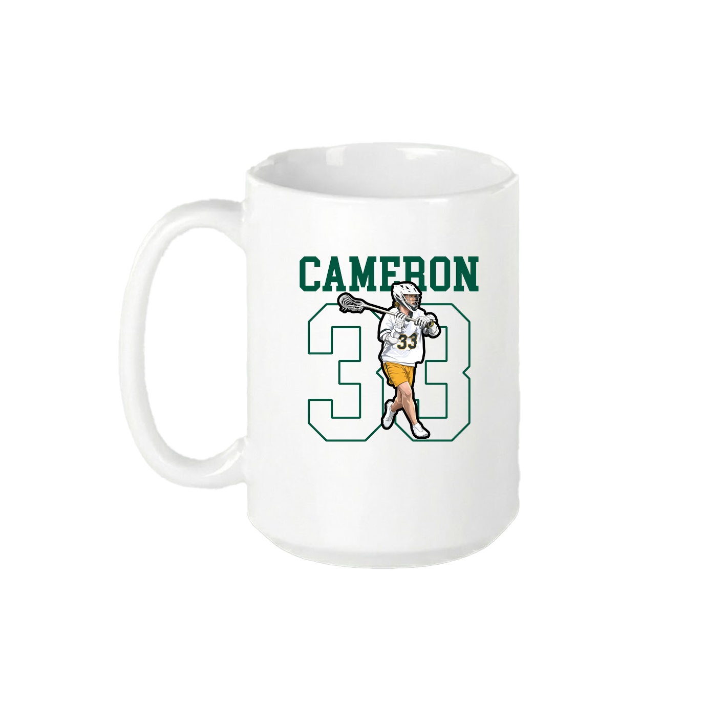 15oz Coffee Mug — Shirsey in White