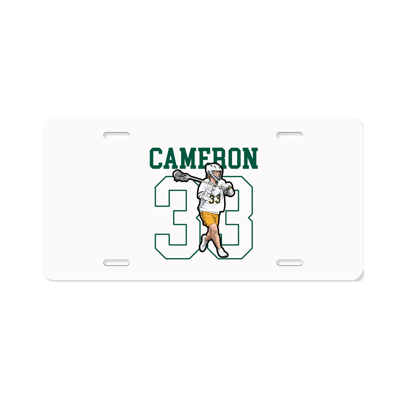 License Plate — Shirsey in Classic