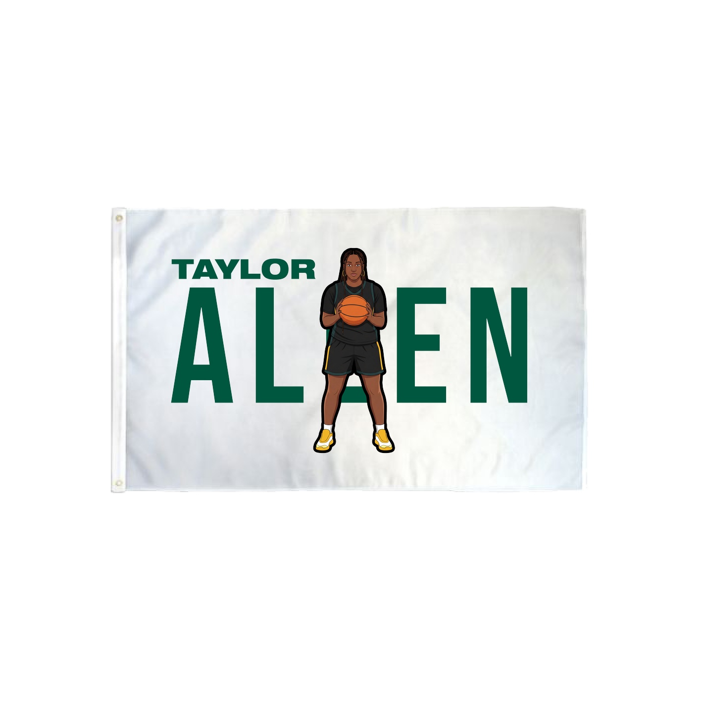 3x5 Flag — Player Name in Classic