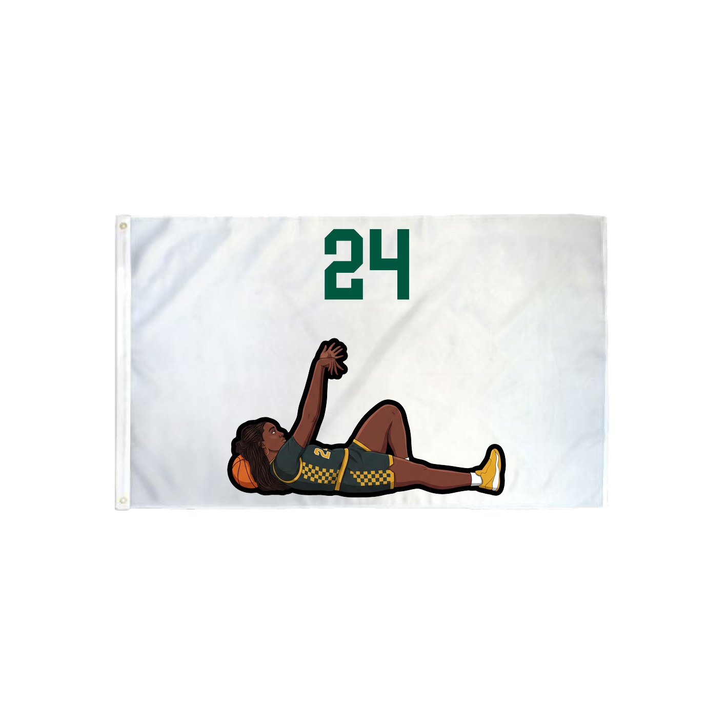 3x5 Flag — Number Top in Classic