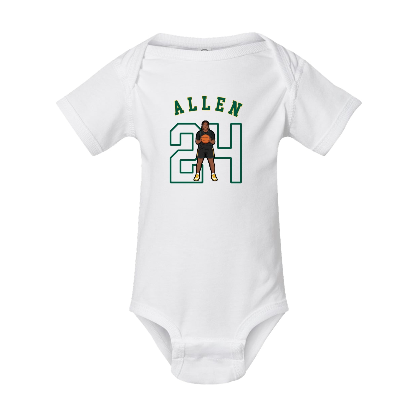 Baby Onesie — Shirsey Arch in White
