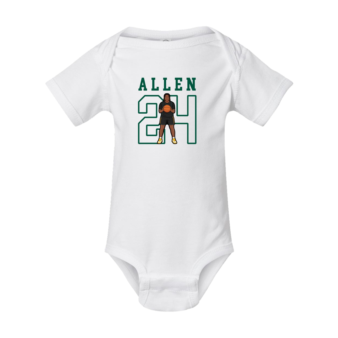 Baby Onesie — Shirsey in White