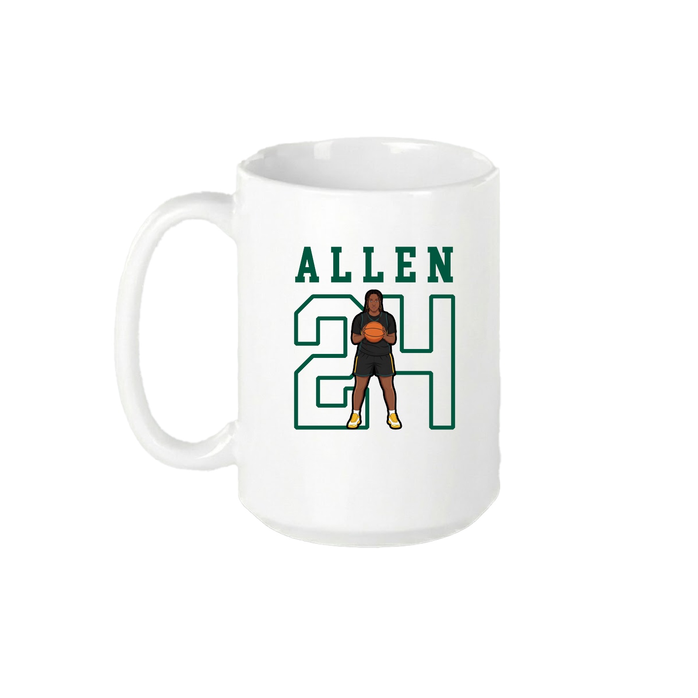 15oz Coffee Mug — Shirsey in White