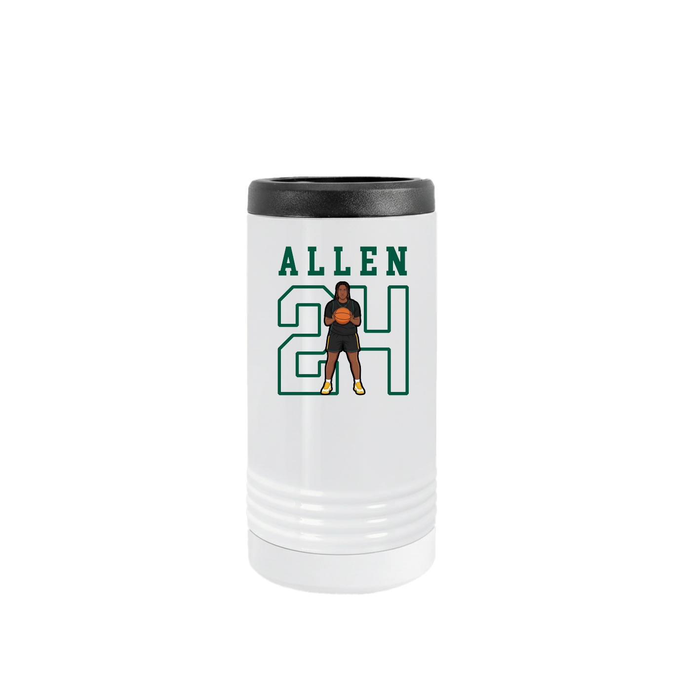 Slim Beverage Holder — Shirsey in White