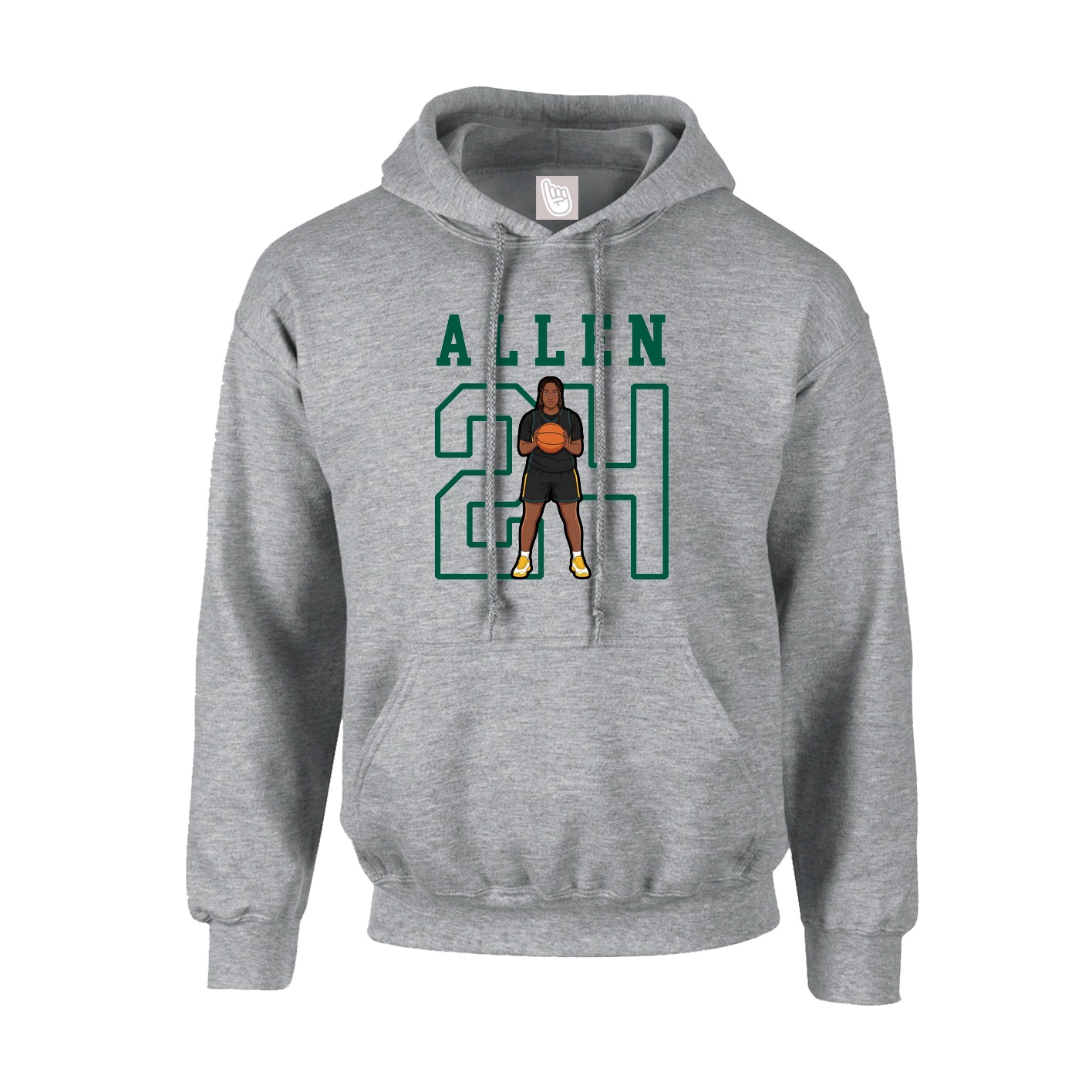 Youth Hoodie — Shirsey in Grey