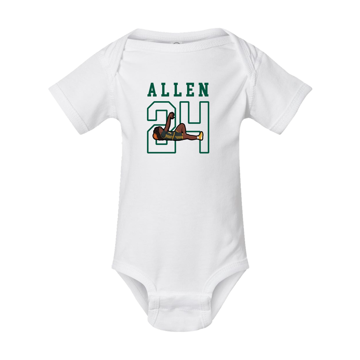 Baby Onesie — Shirsey in White