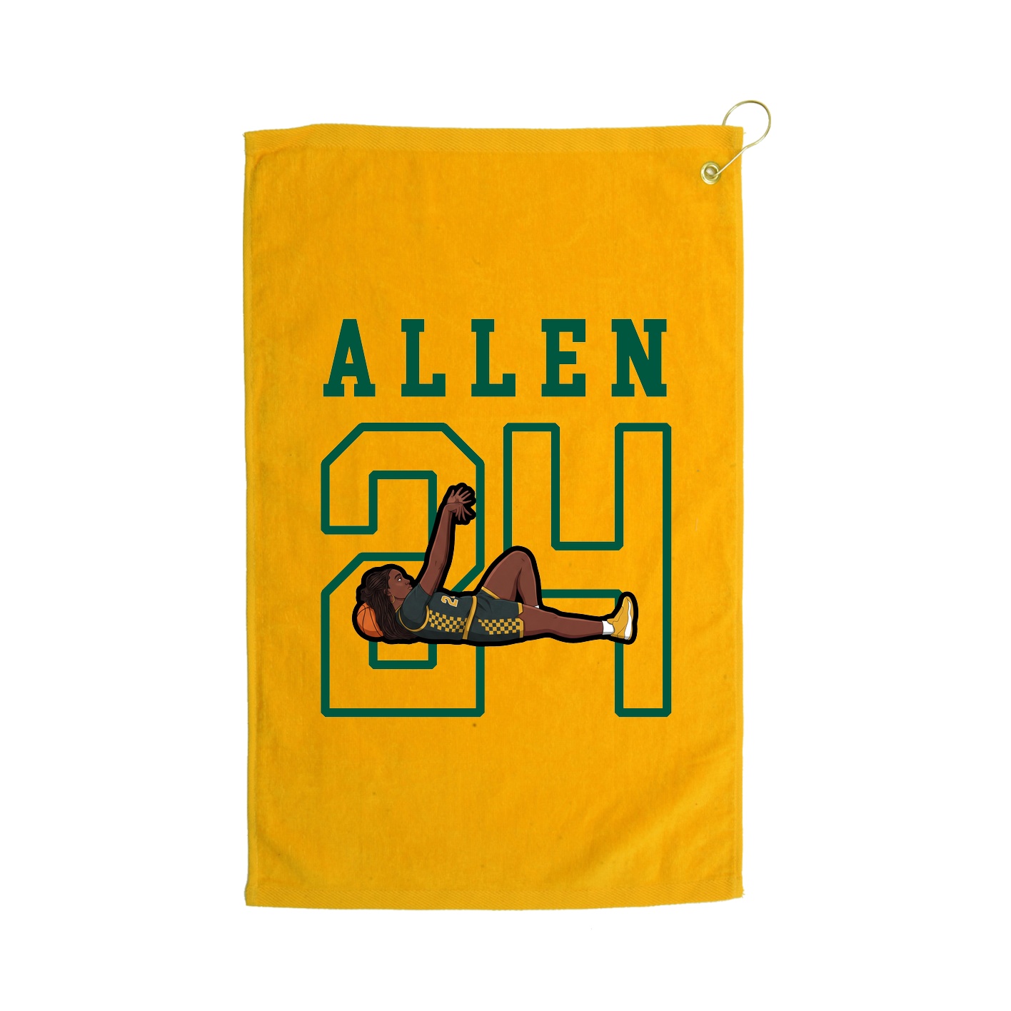 Golf Towel — Shirsey in Gold
