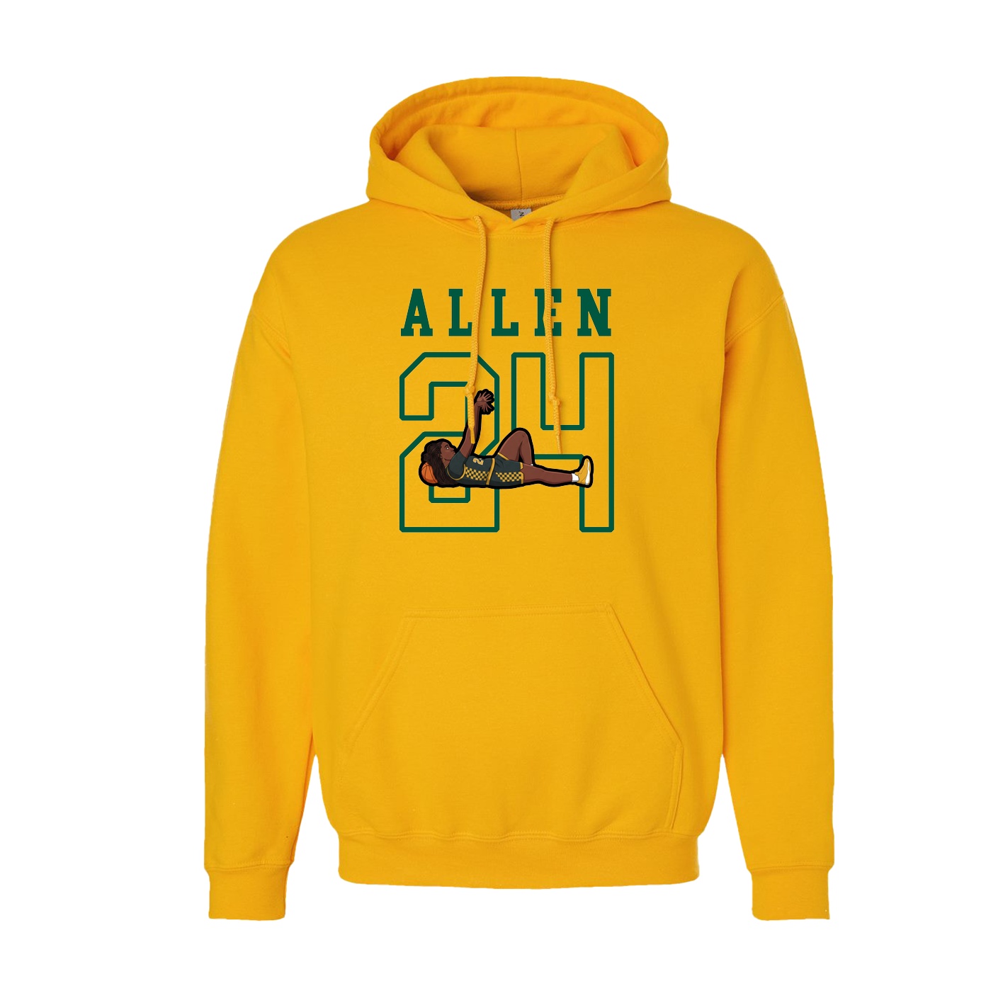 Hoodie — Shirsey in Gold