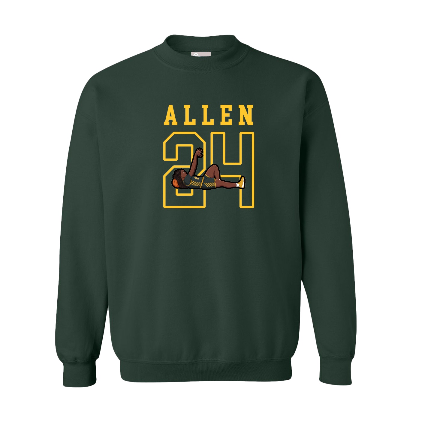 Fleece Crew — Shirsey in Green