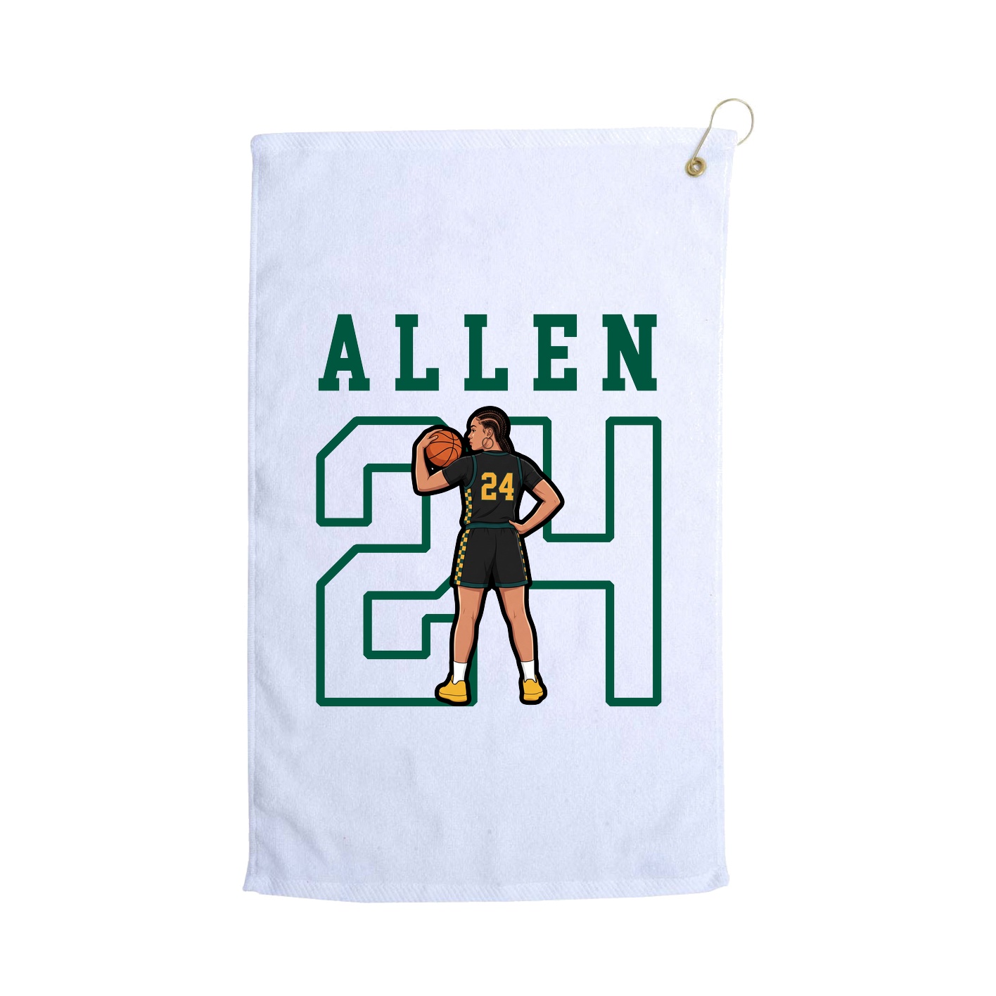 Golf Towel — Shirsey in White
