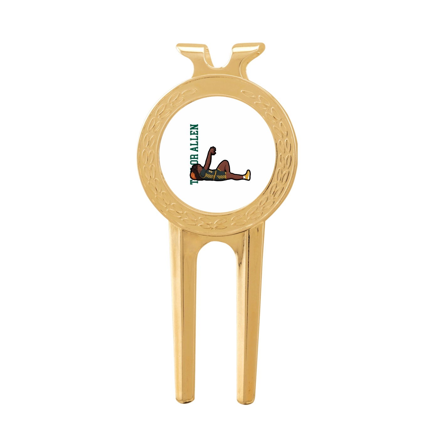 Divot Tool with Ball Marker — Name Vertical in Classic