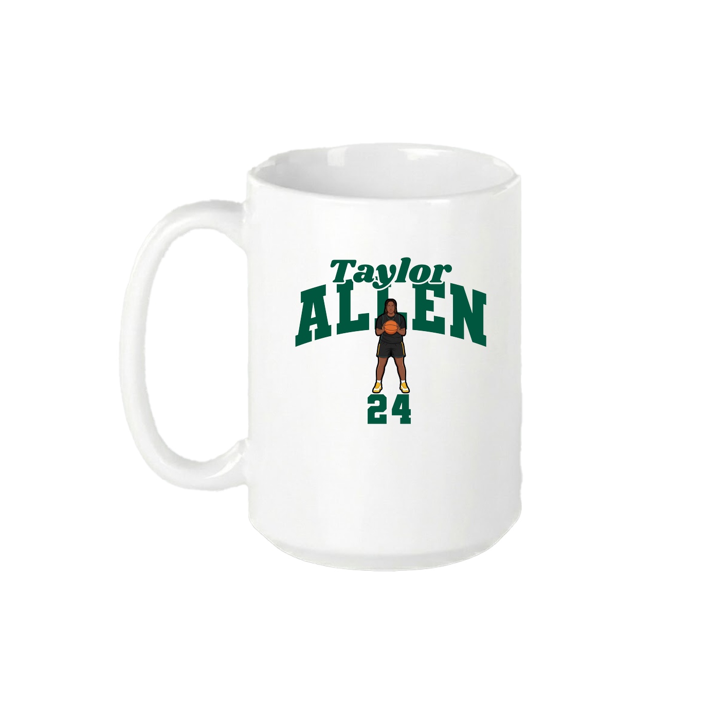15oz Coffee Mug — Signature Arch in White