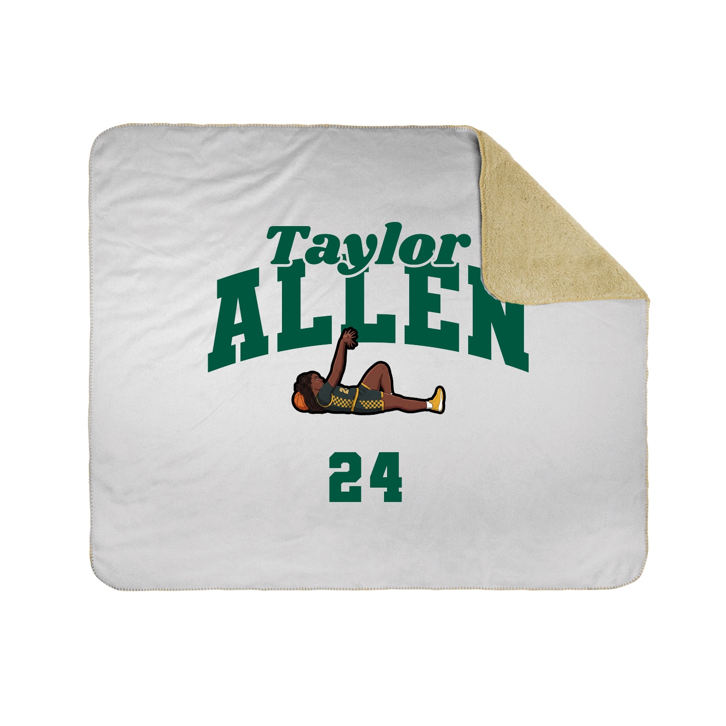 Throw Blanket — Signature Arch in White