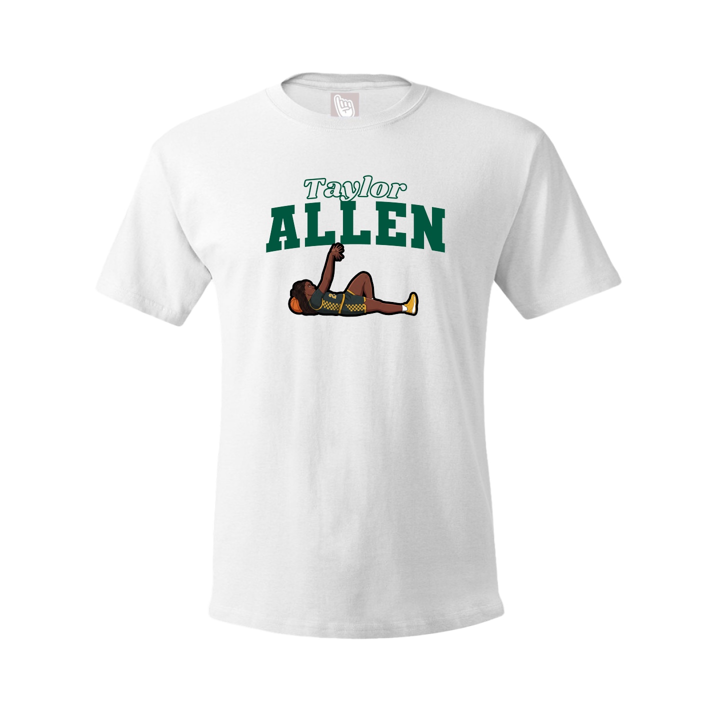 Tee — Name Arch in White