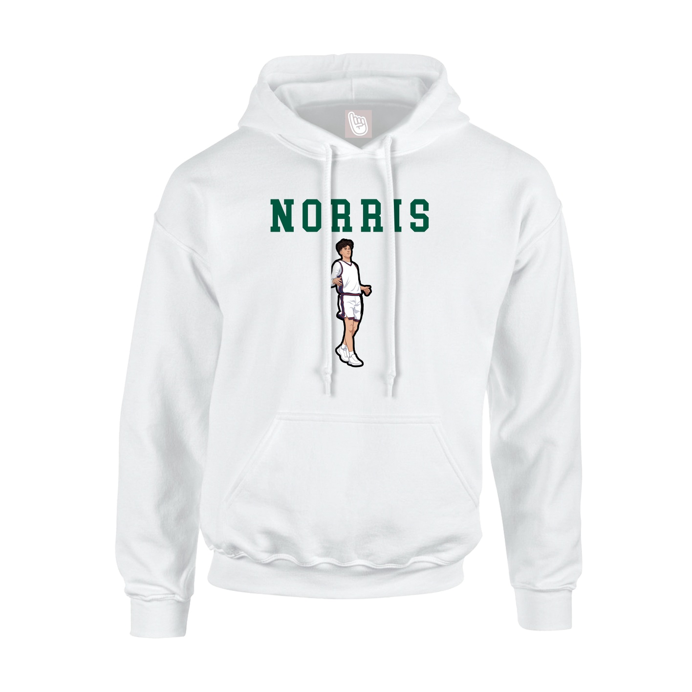 Youth Hoodie — Shirsey in White