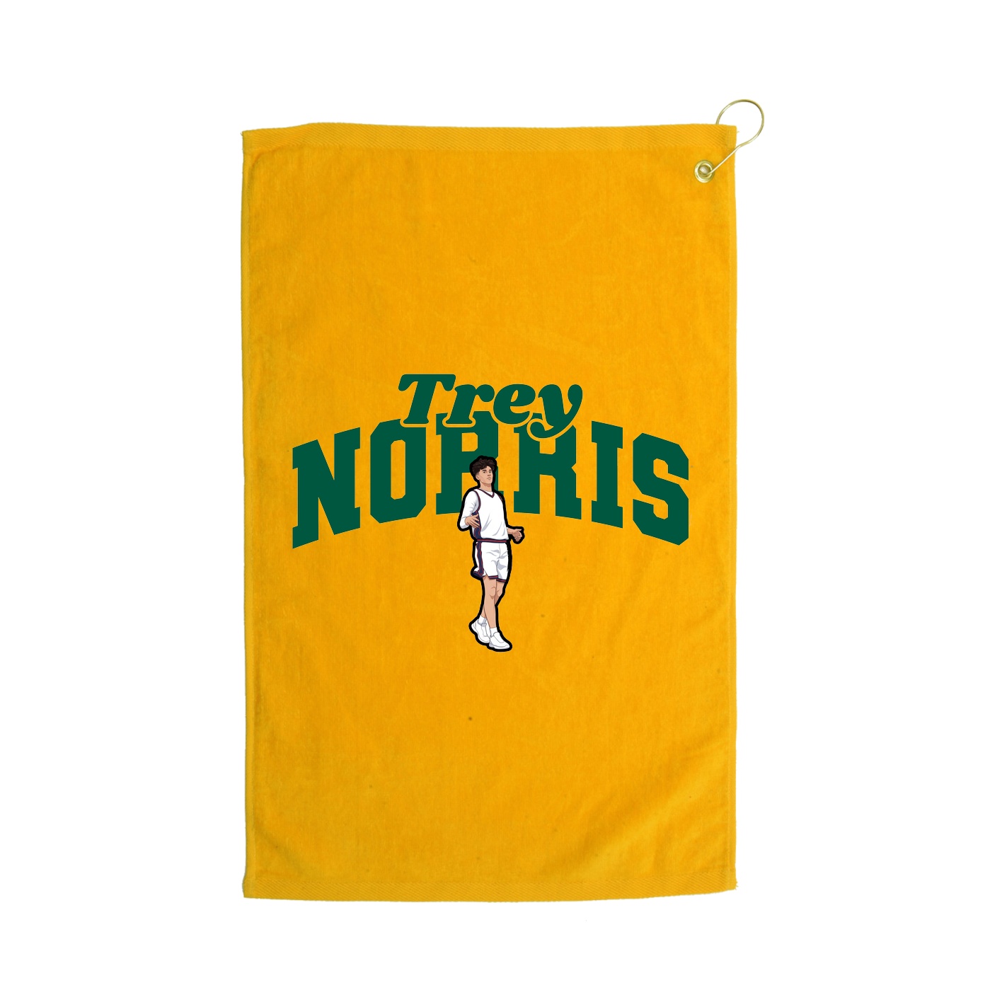 Golf Towel — Signature Arch in Gold