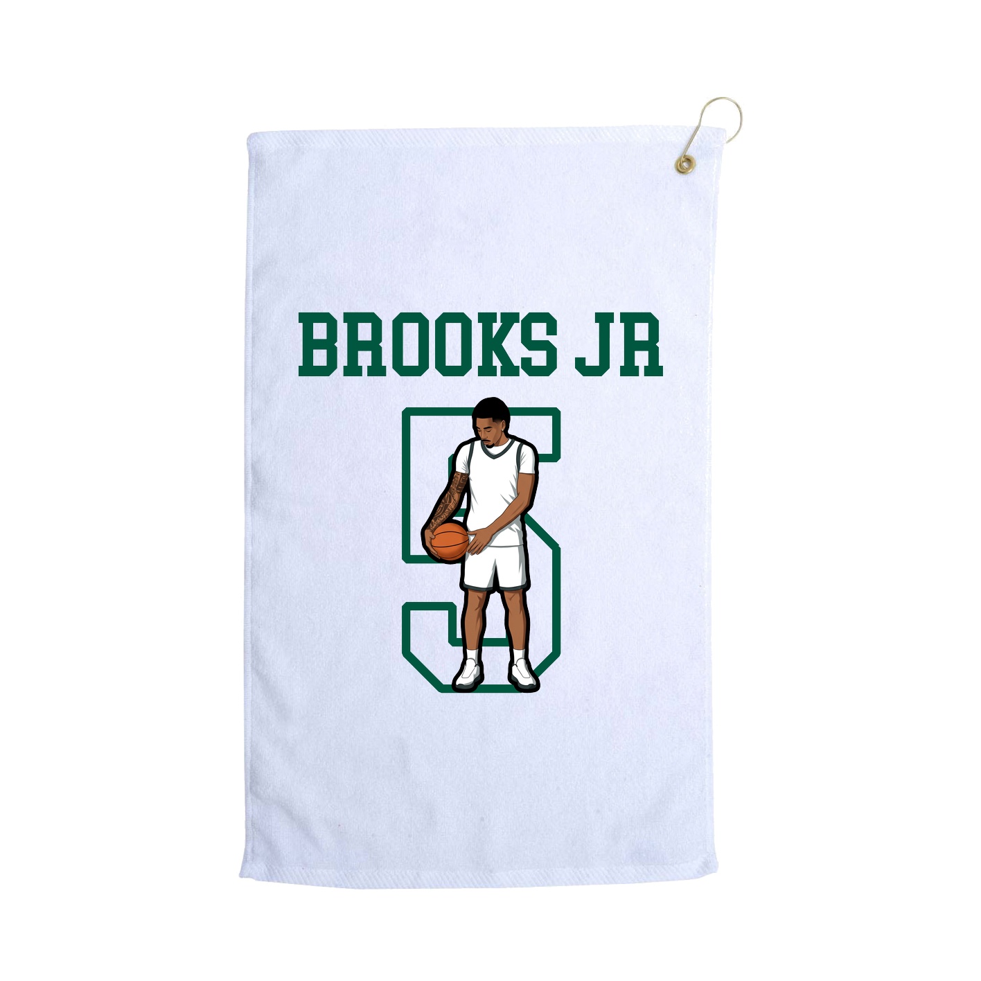 Golf Towel — Shirsey in White