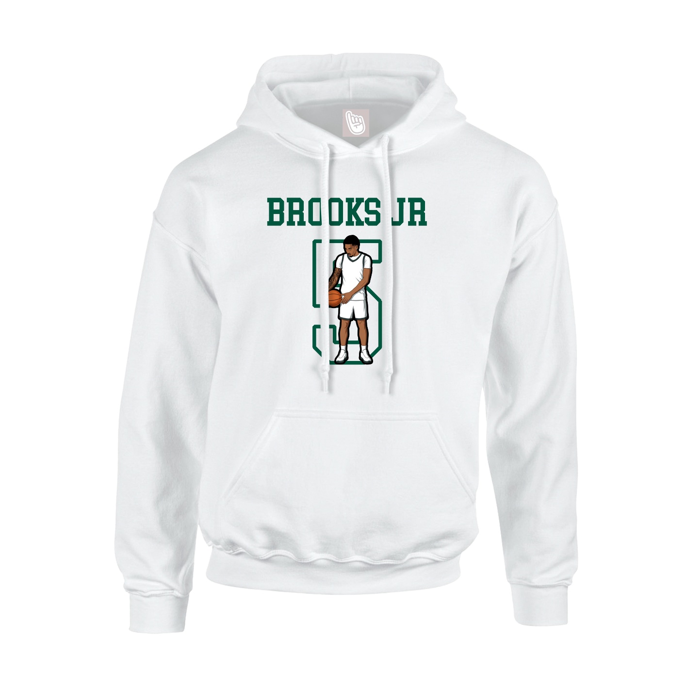 Youth Hoodie — Shirsey in White