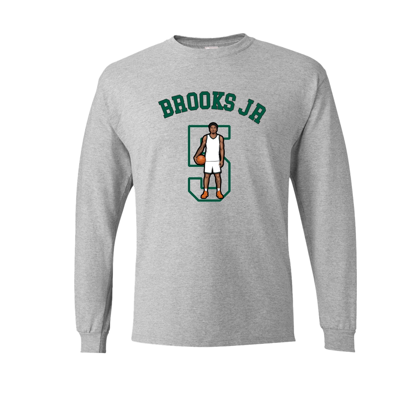 Long Sleeve Tee — Shirsey Arch in Grey