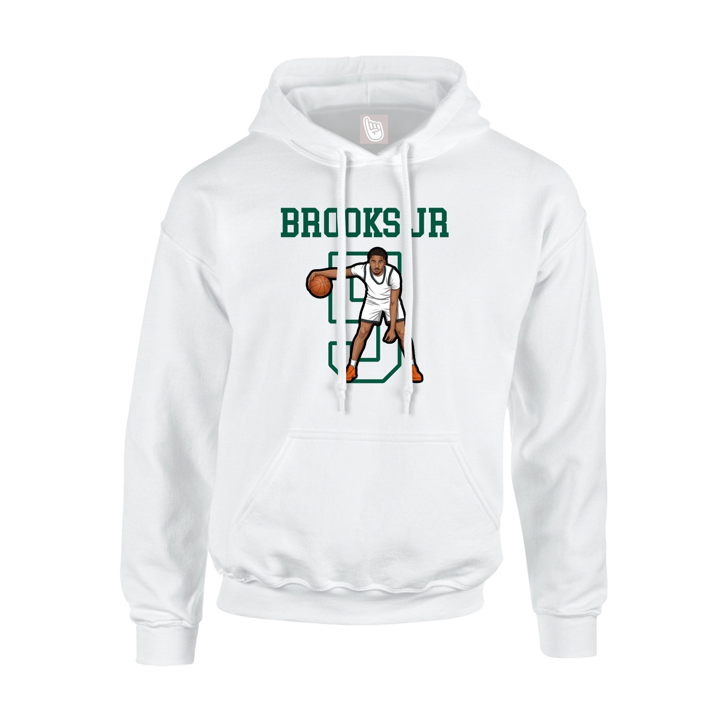 Hoodie — Shirsey in White