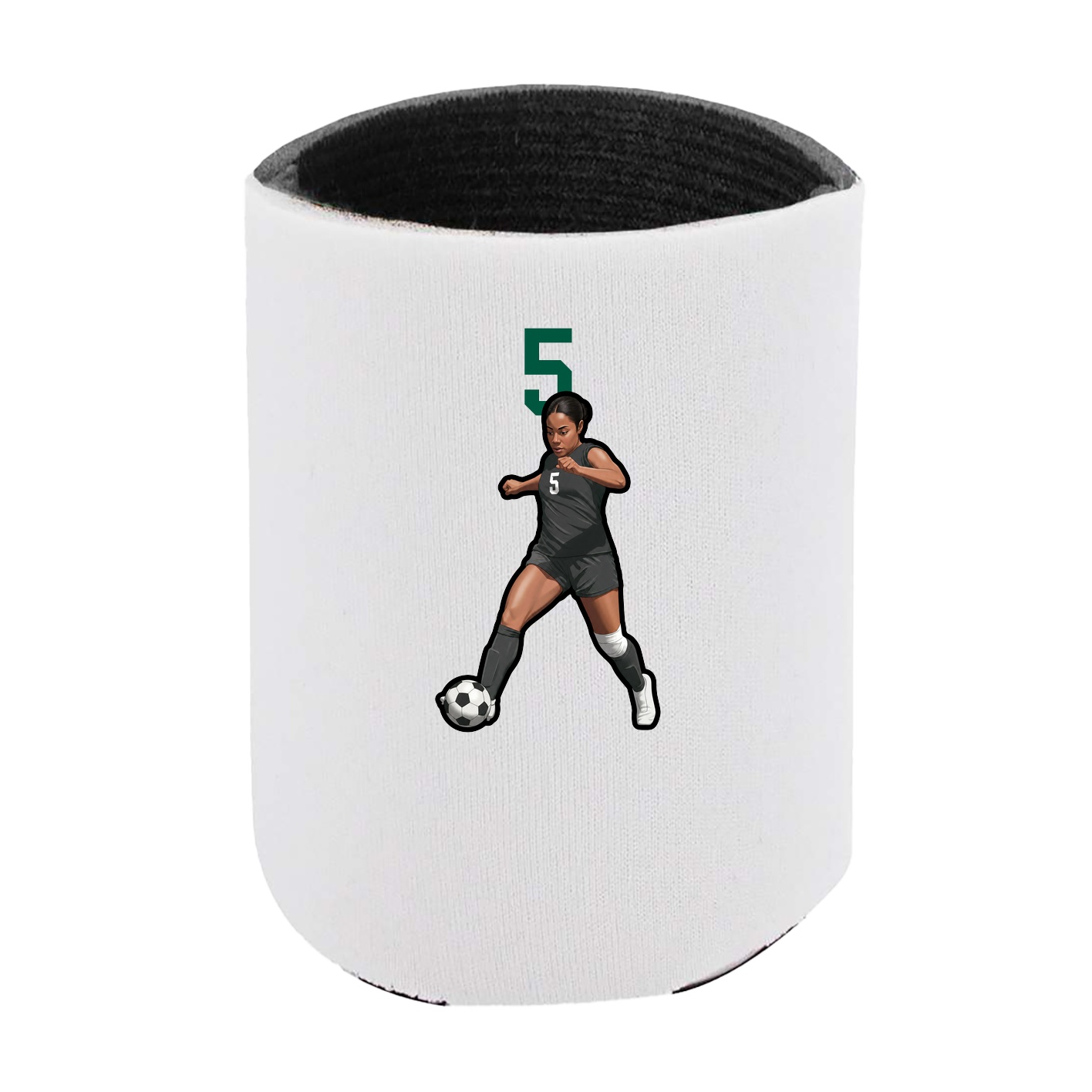 Can Holder — Number Top in White