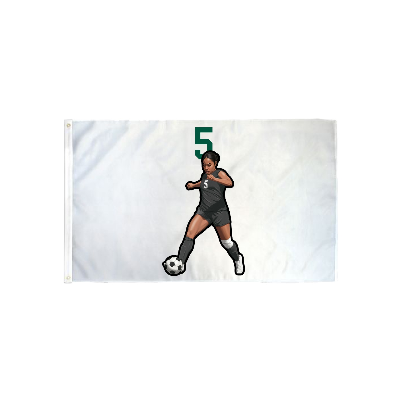 3x5 Flag — Number Top in Classic
