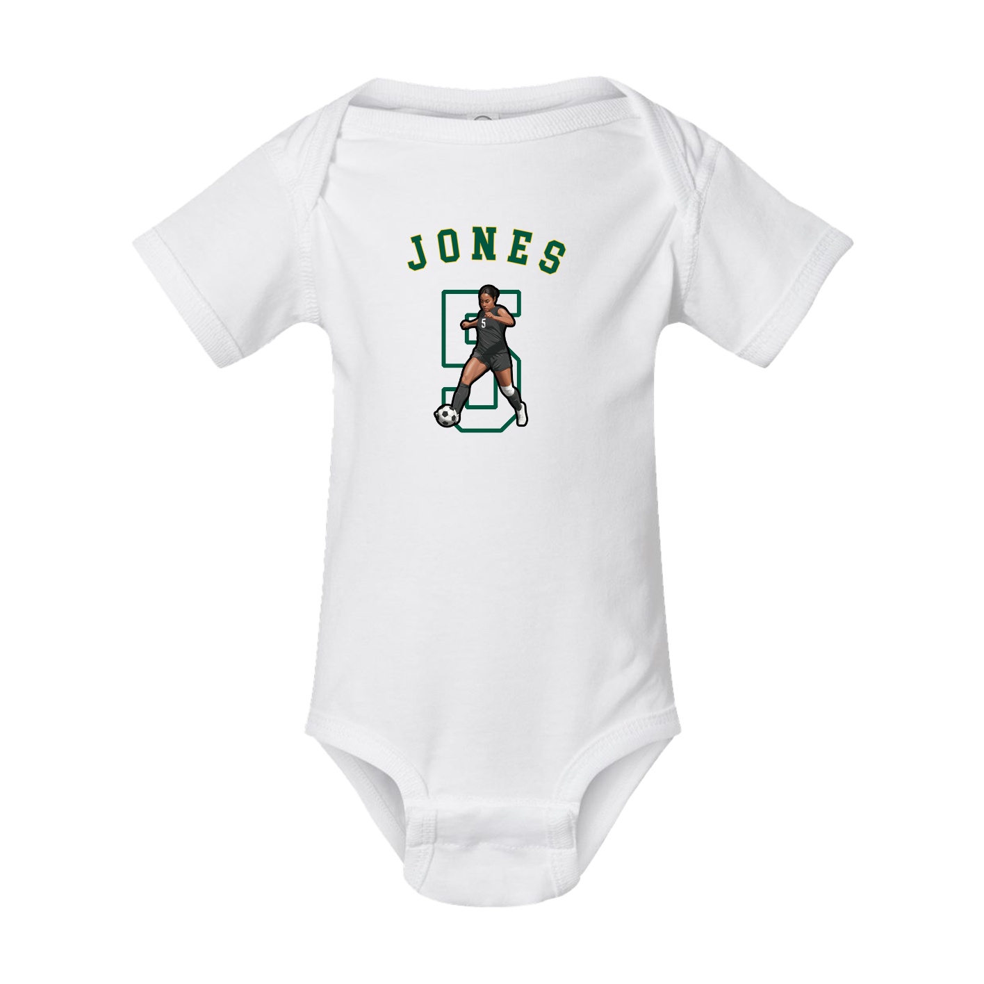 Baby Onesie — Shirsey Arch in White