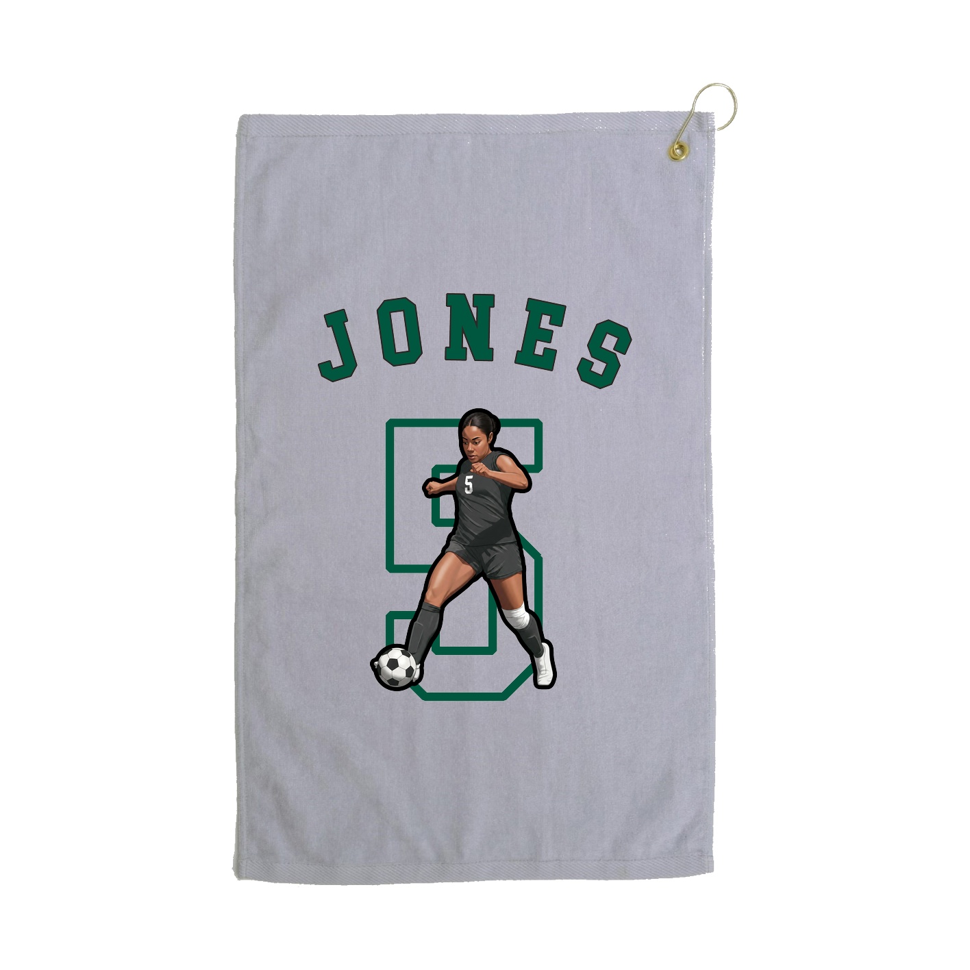 Golf Towel — Shirsey Arch in Grey