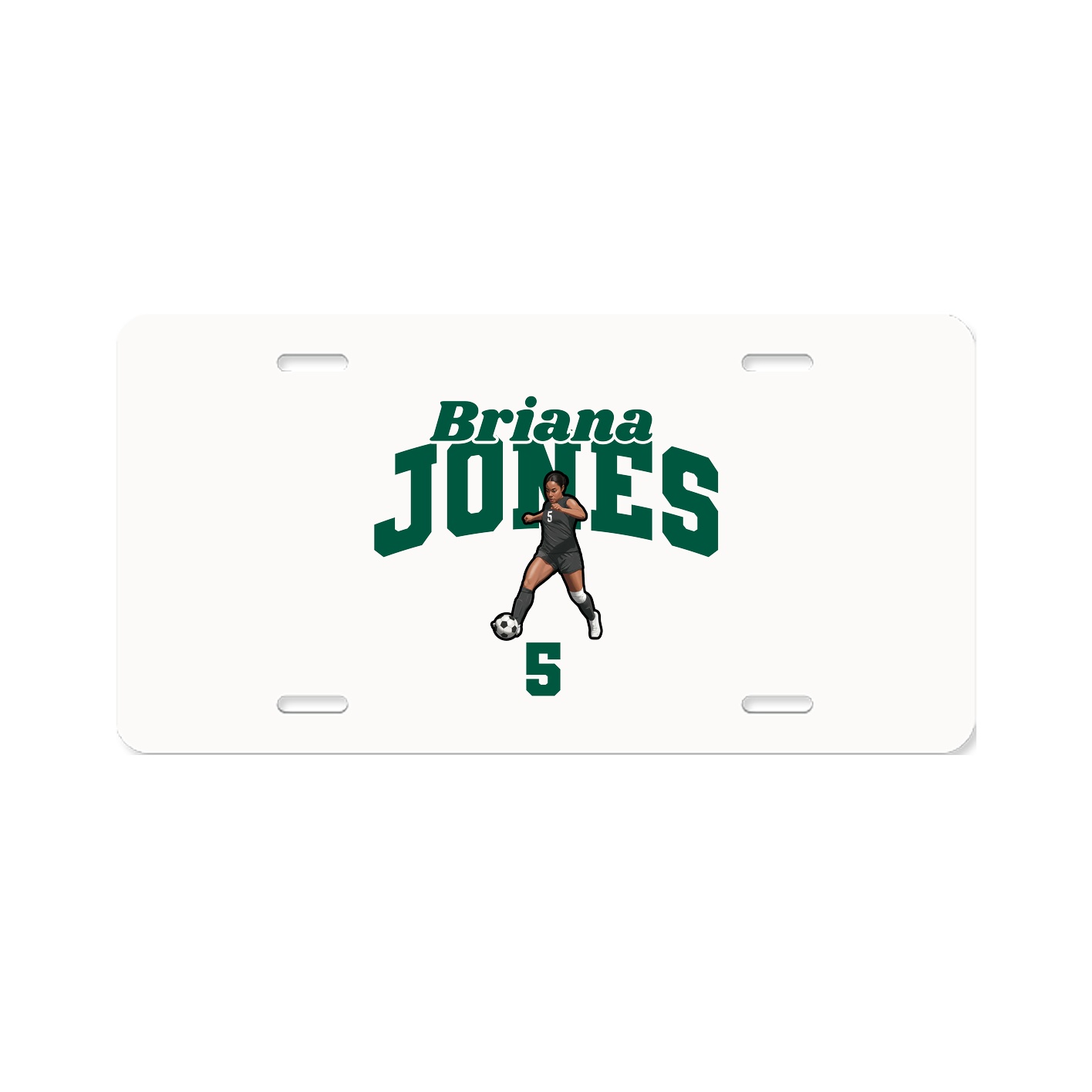 License Plate — Signature Arch in Classic