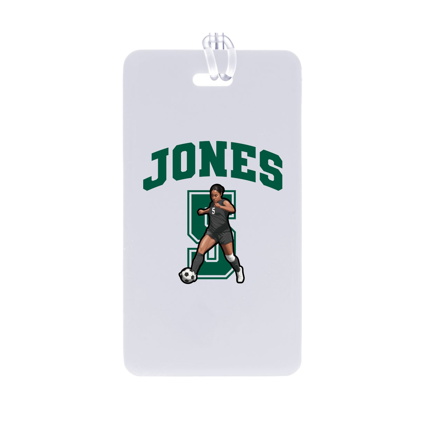 Bag Tag — Number in Classic