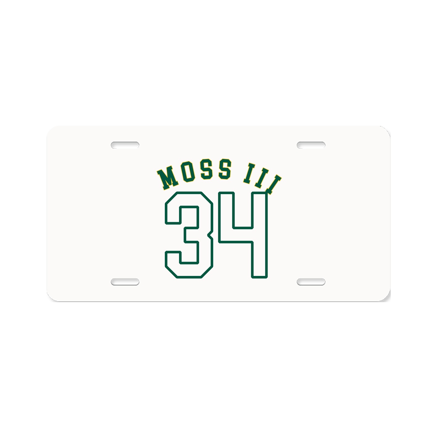 License Plate — Shirsey Arch in Classic