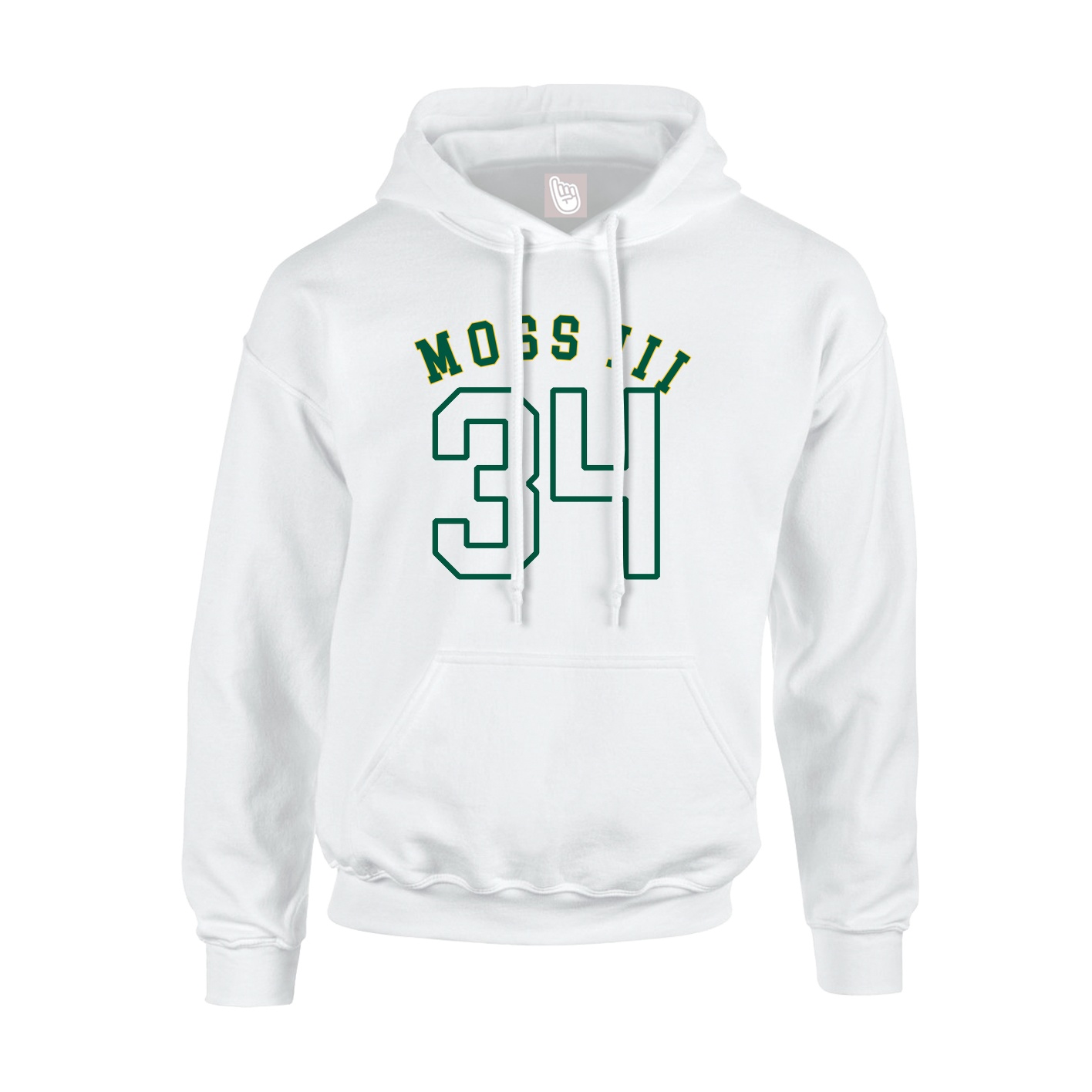 Hoodie — Shirsey Arch in White
