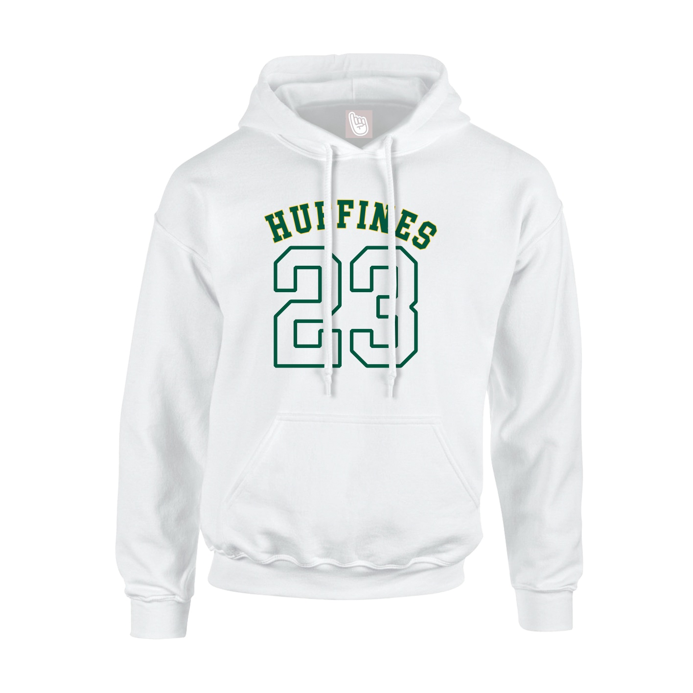 Hoodie — Shirsey Arch in White