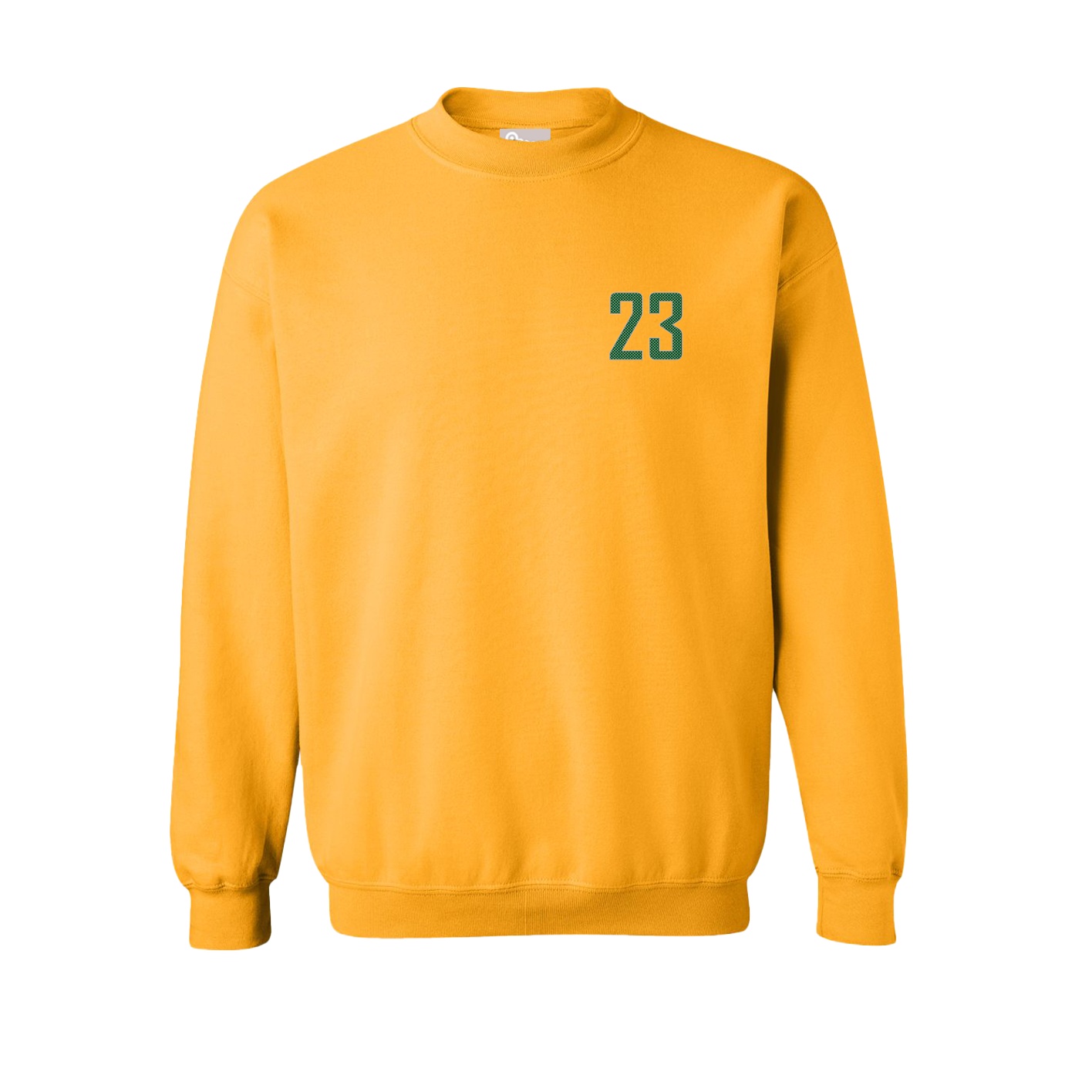 Fleece Crew — Front Shirsy in Gold