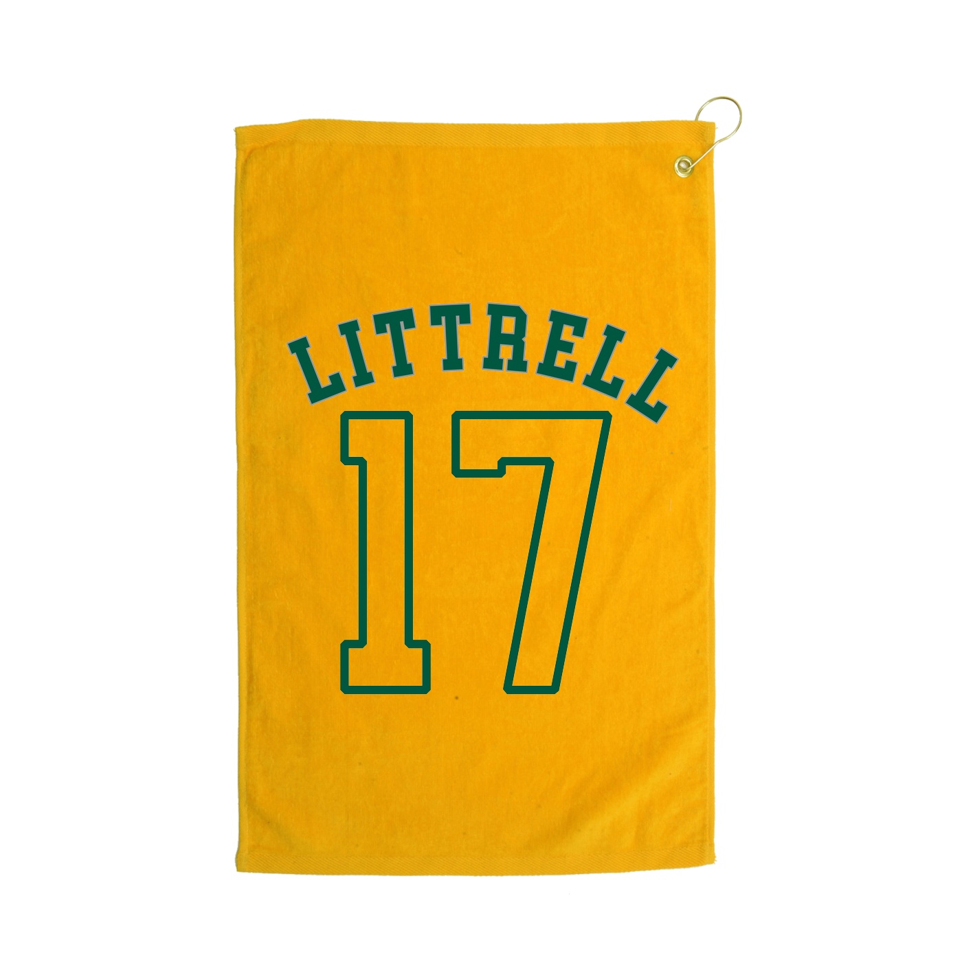 Golf Towel — Shirsey Arch in Gold