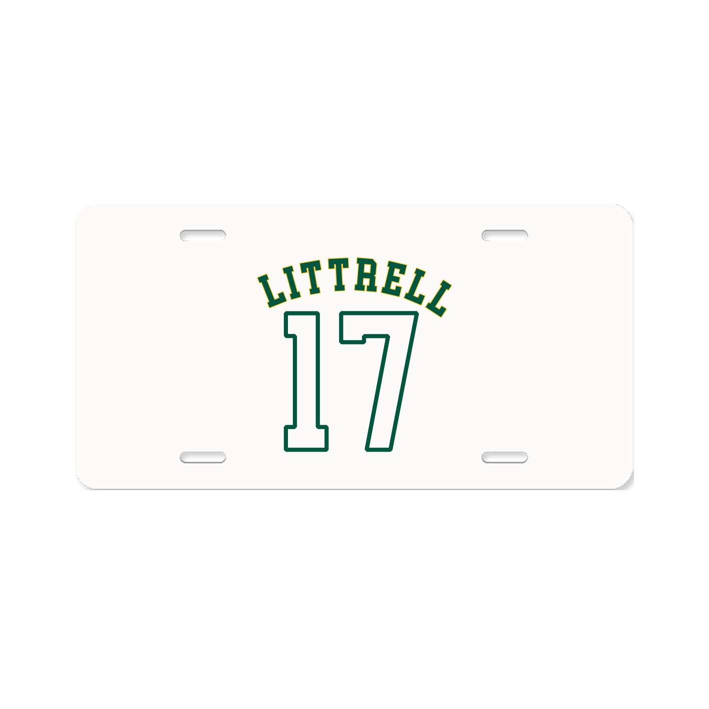 License Plate — Shirsey Arch in Classic