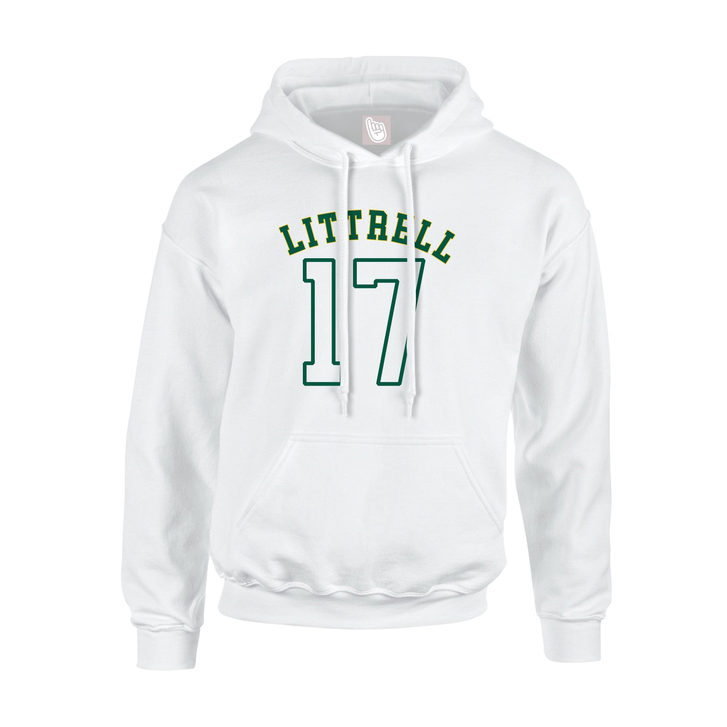 Hoodie — Shirsey Arch in White