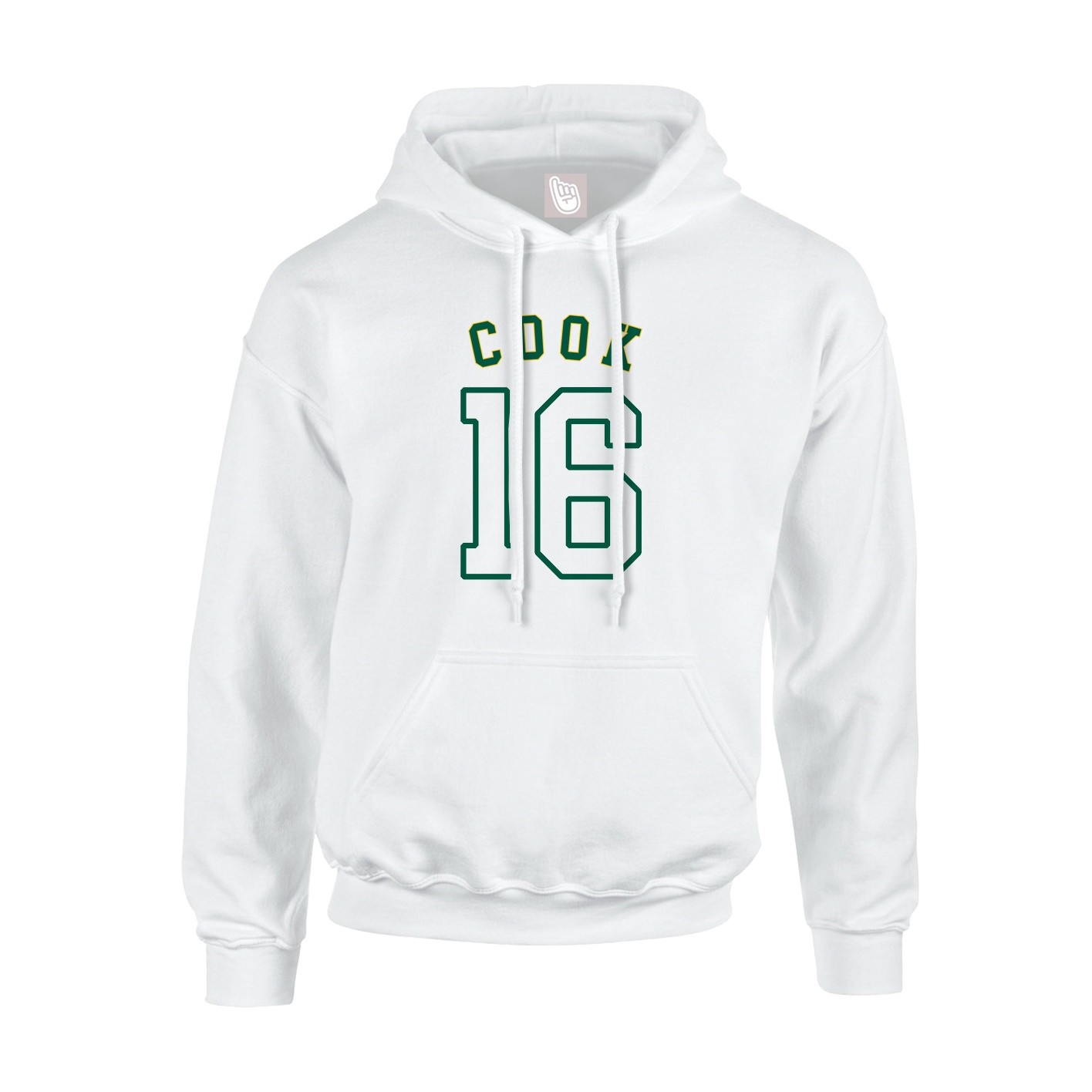 Hoodie — Shirsey Arch in White