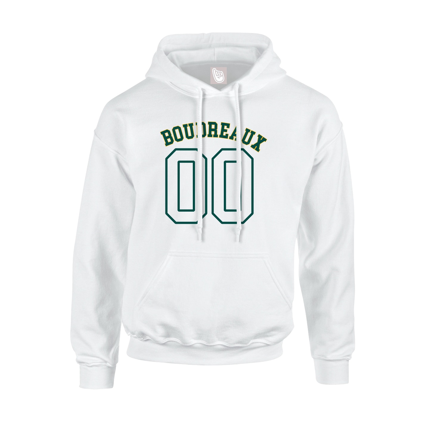 Hoodie — Shirsey Arch in White