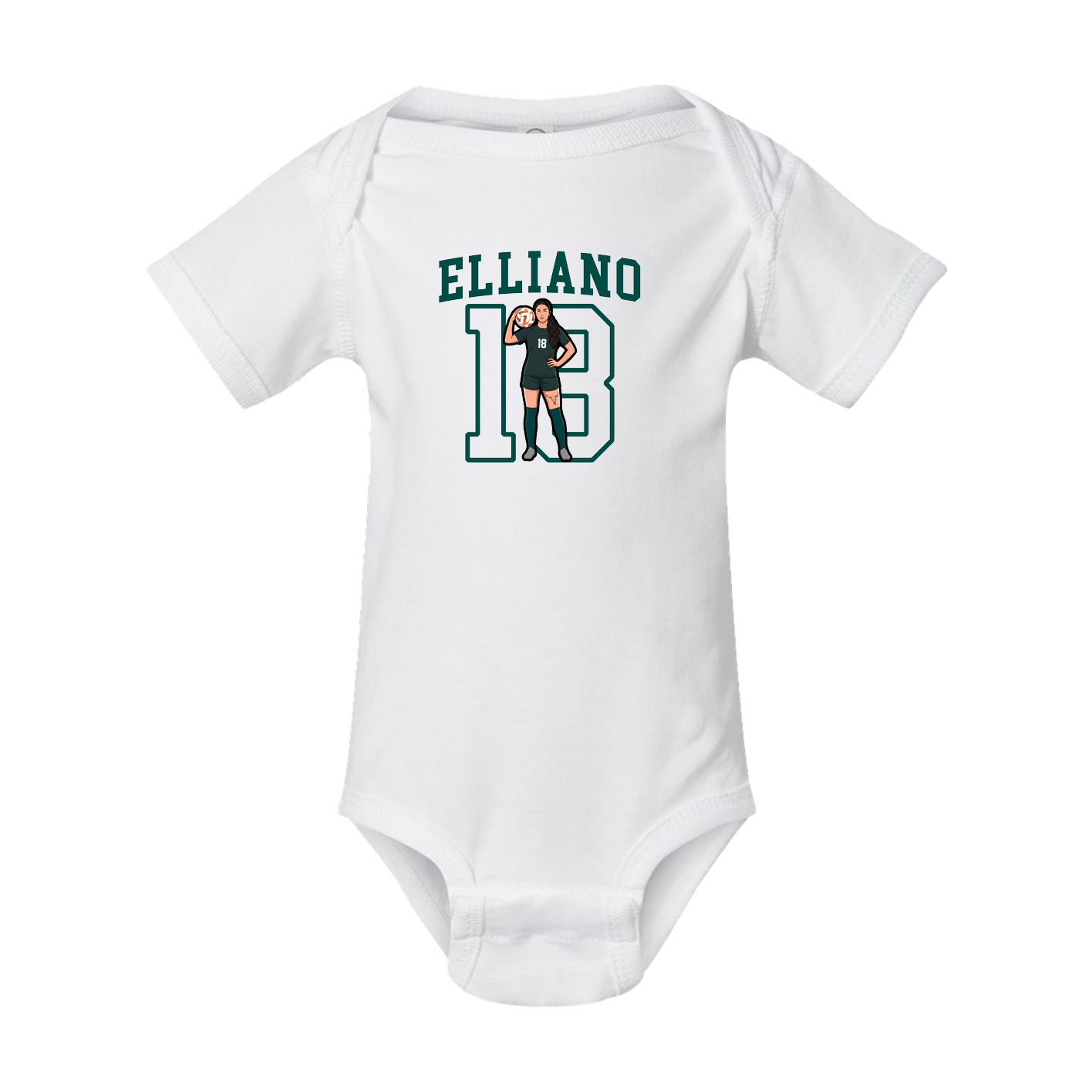 Baby Onesie — Shirsey in White