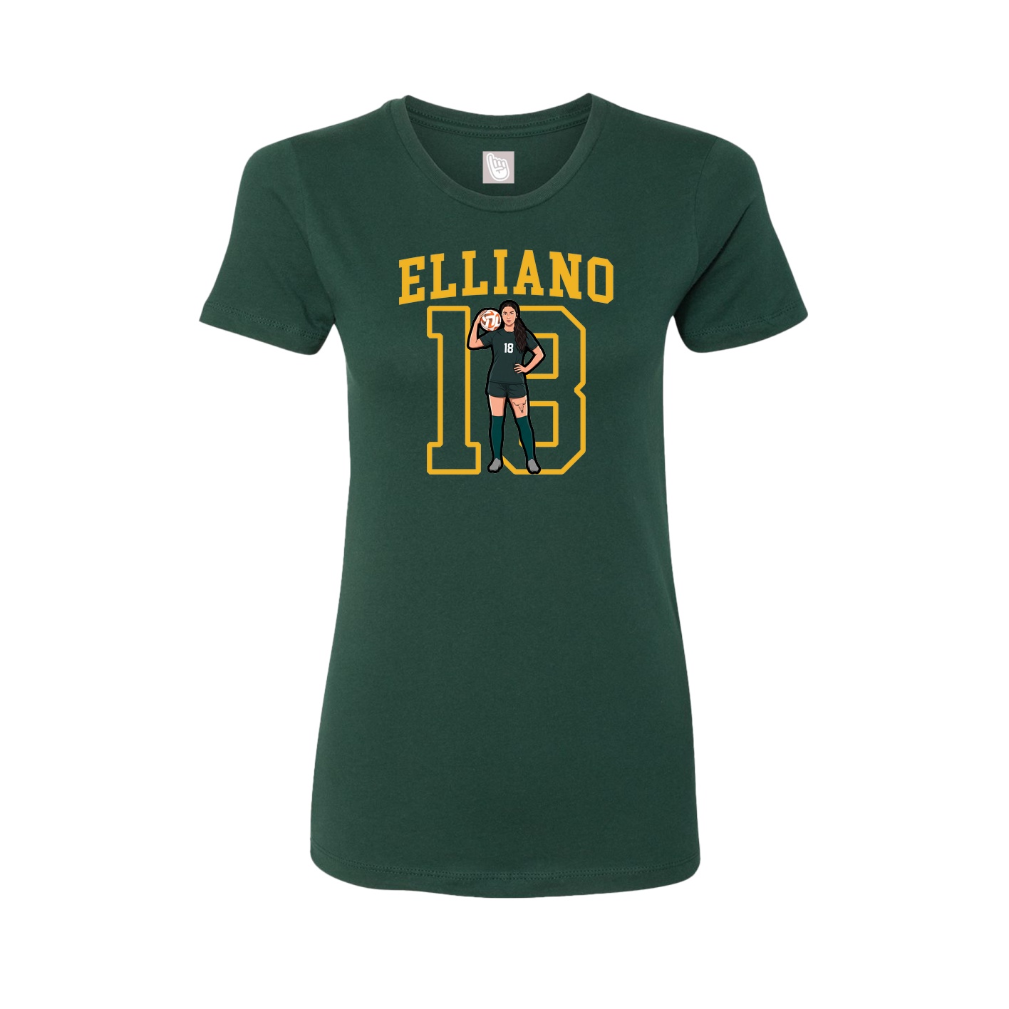 Womens Tee — Shirsey in Green