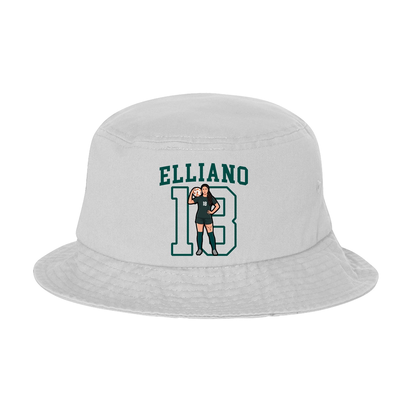 Bucket Cap — Shirsey in White