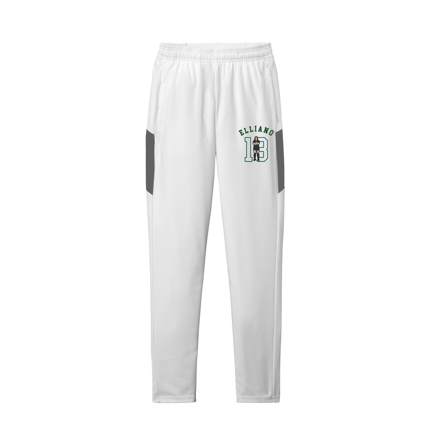 Team Travel Pant — Shirsey Arch in White/Grey