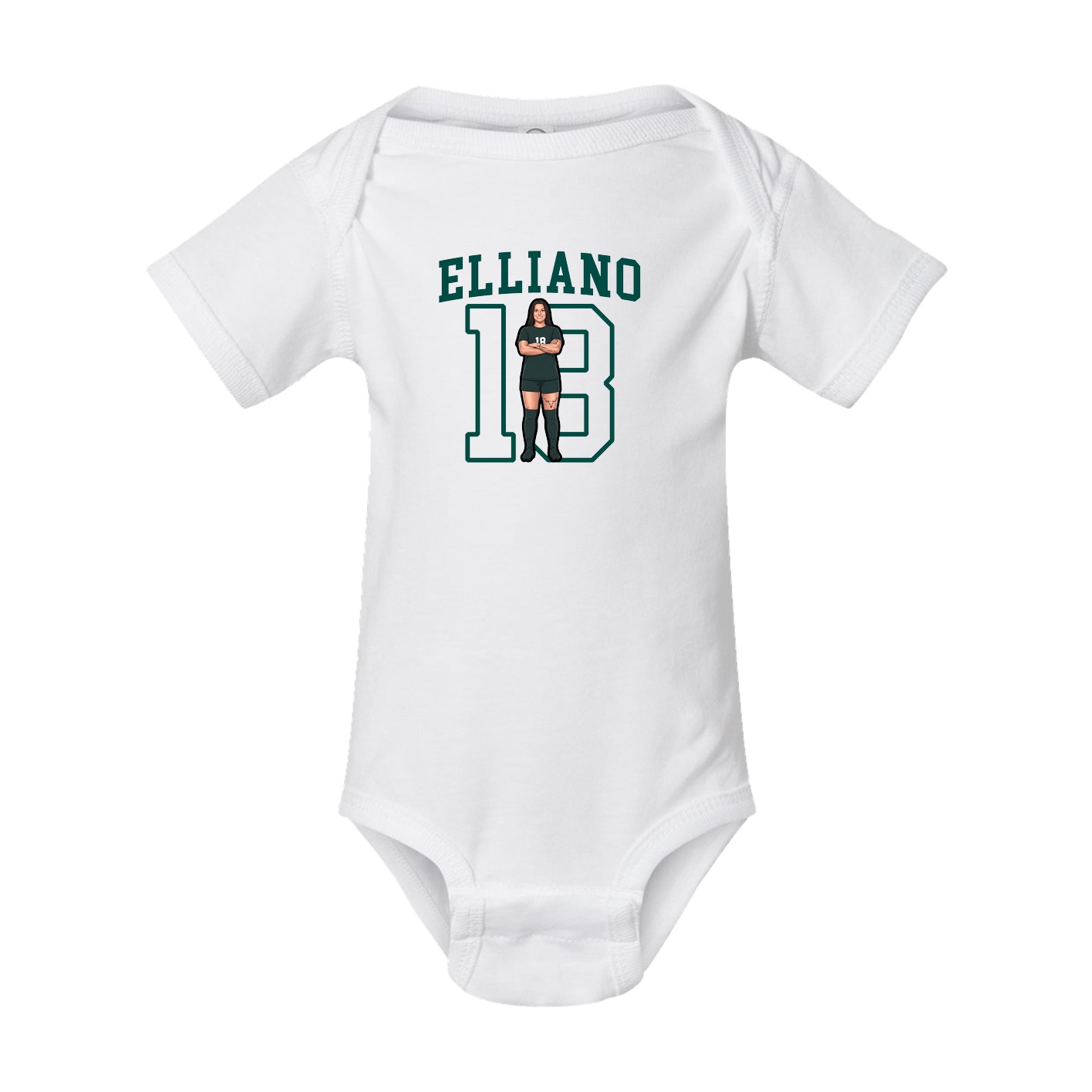 Baby Onesie — Shirsey in White