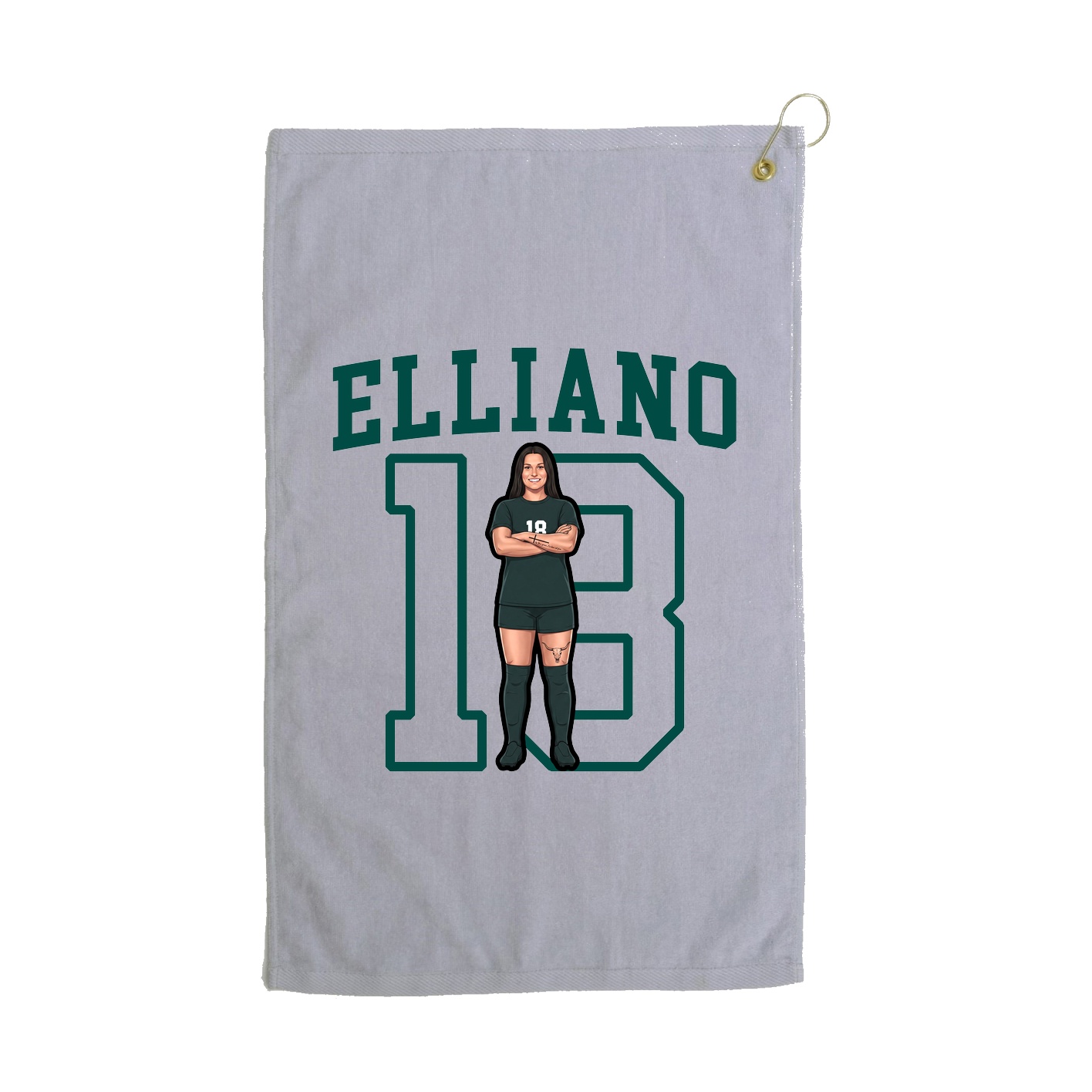 Golf Towel — Shirsey in Grey