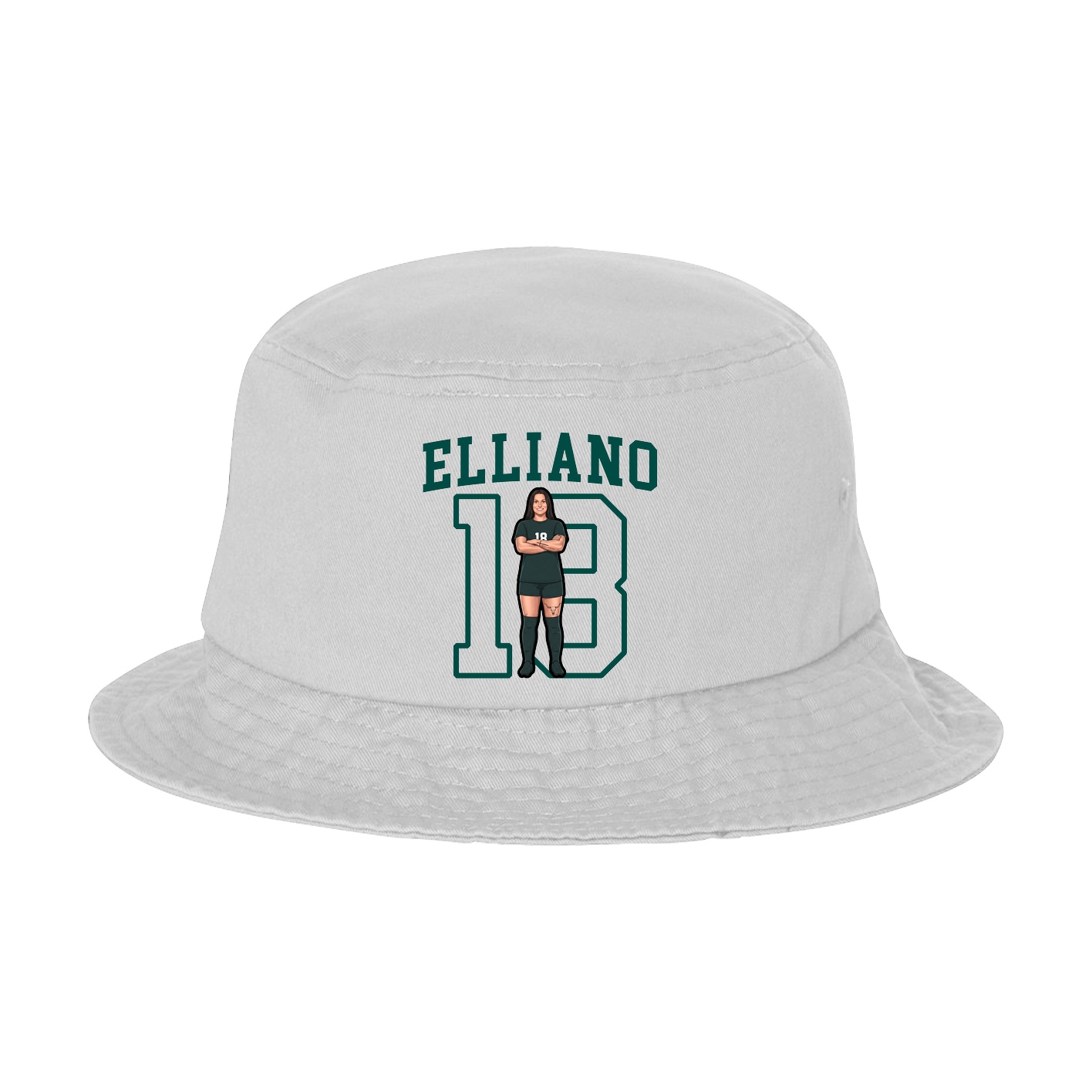 Bucket Cap — Shirsey in White