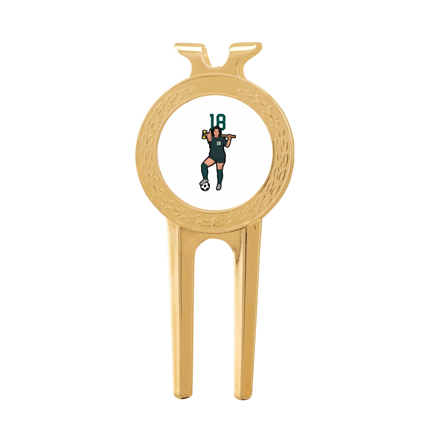 Divot Tool with Ball Marker — Number Top in Classic