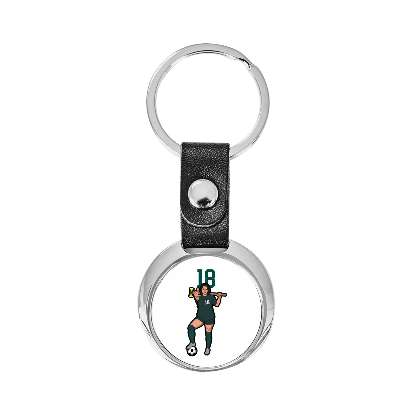 Key Chain — Number Top in Classic